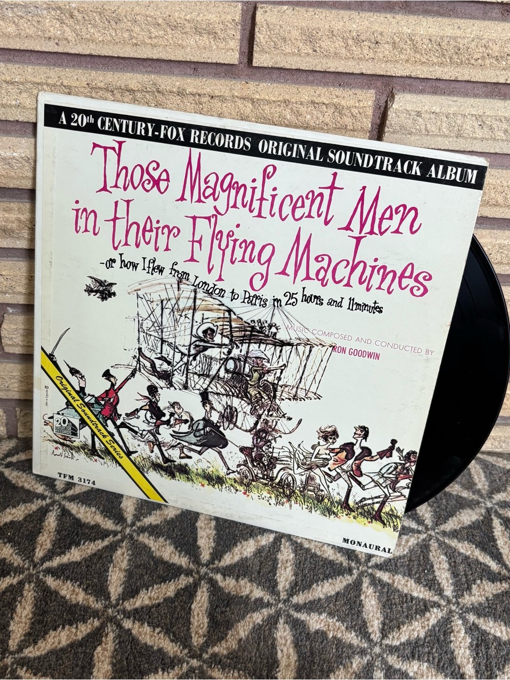Those Magnificent Me in their Flying Machines Record - 60's Soundtrack Album